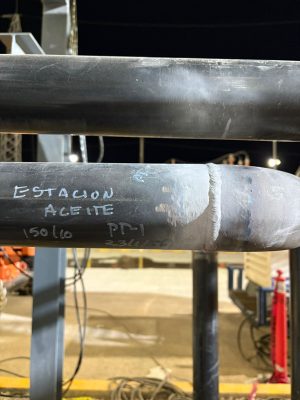 Tubería de alimentación de compresores para Cryoinfra