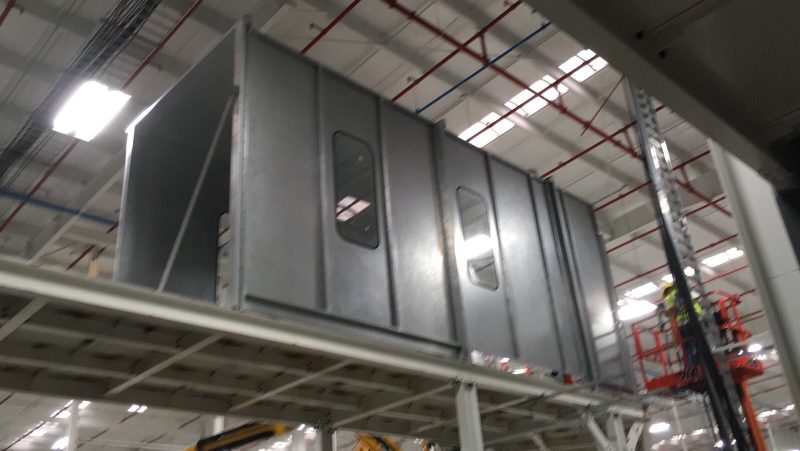 Estructura para hornos instalada en AP Plasman